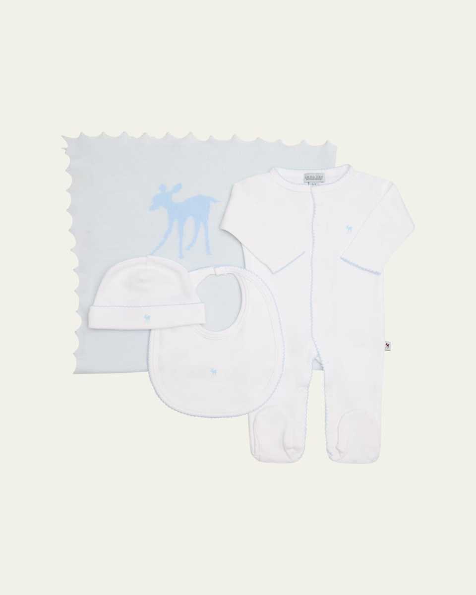Kid's Baby Fawn Gift Set, Size Newbor